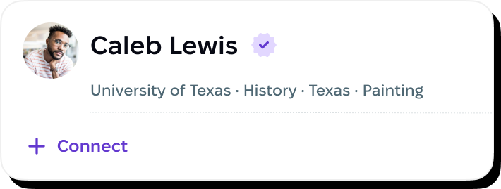 Intern profile example